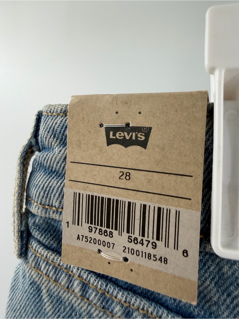 Levi’s 94 Cargo Denim Skirt‎ Size 28 New with tags - Picture 6 of 7